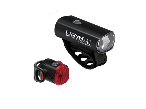 Lezyne LED-Beleuchtungsset HECTO DRIVE StVZO 40 + FEMTO USB REAR StVZO